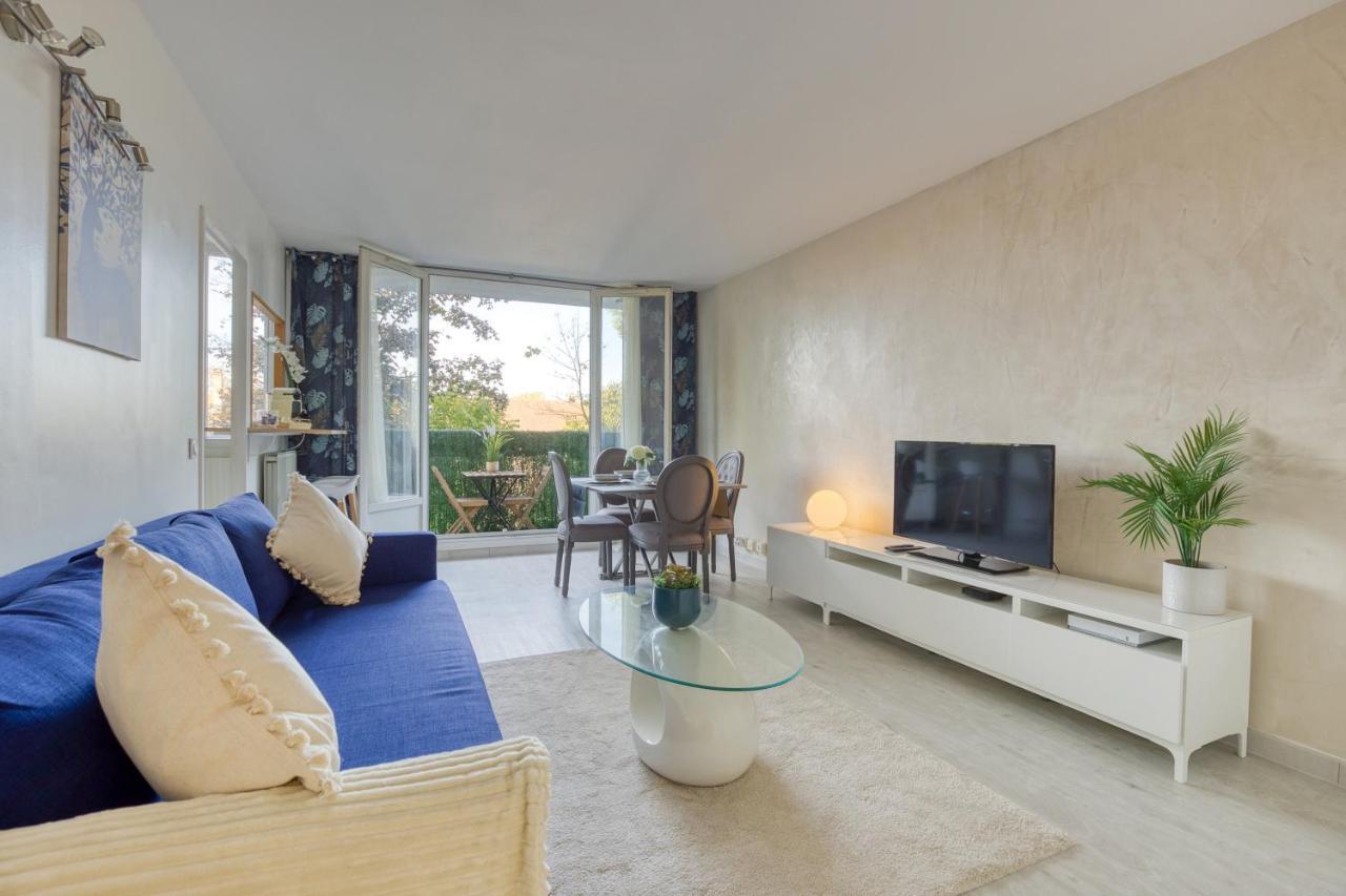 Escale De L'Yvette - 50M2 Cosy, Balcony & Parking Apartment Longjumeau Exterior photo